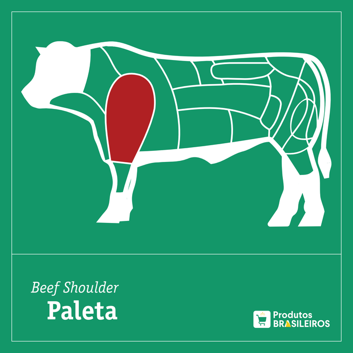 Paleta de Boi / Beef Shoulder (Kg) - Produtos Brasileiros