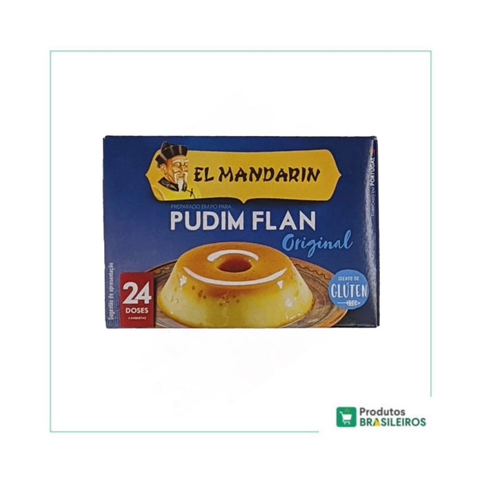 Preparo em Pó para Pudim Flan EL MANDARIN - 19,2g - Produtos Brasileiros