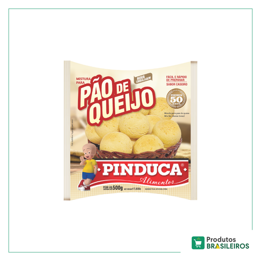 Mistura Pão de Queijo PINDUCA - 500g - Produtos Brasileiros