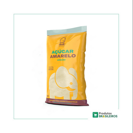 Açúcar Amarelo RAR - 1kg - Produtos Brasileiros