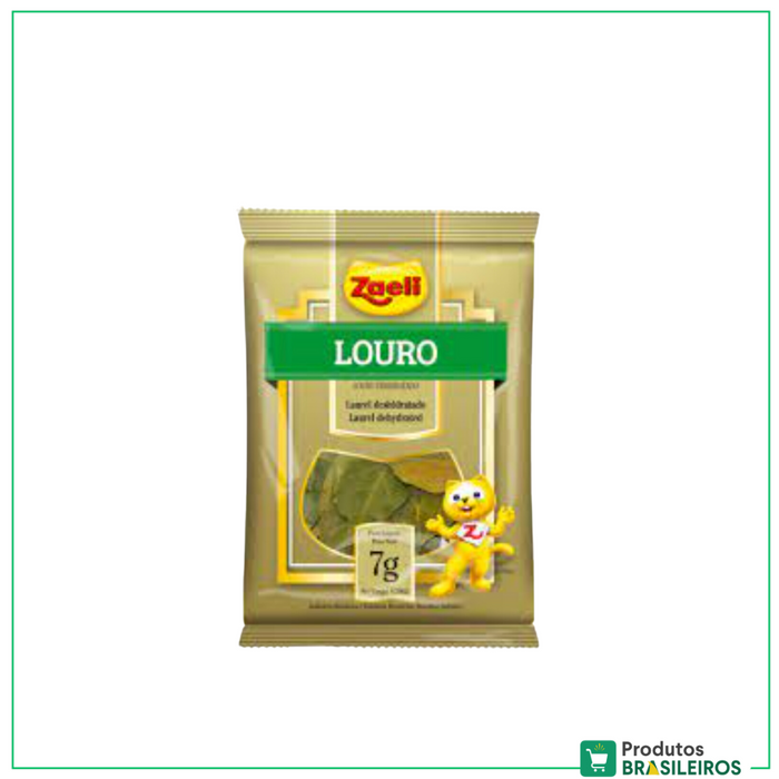 Folha de Louro ZAELI - 7g - Produtos Brasileiros