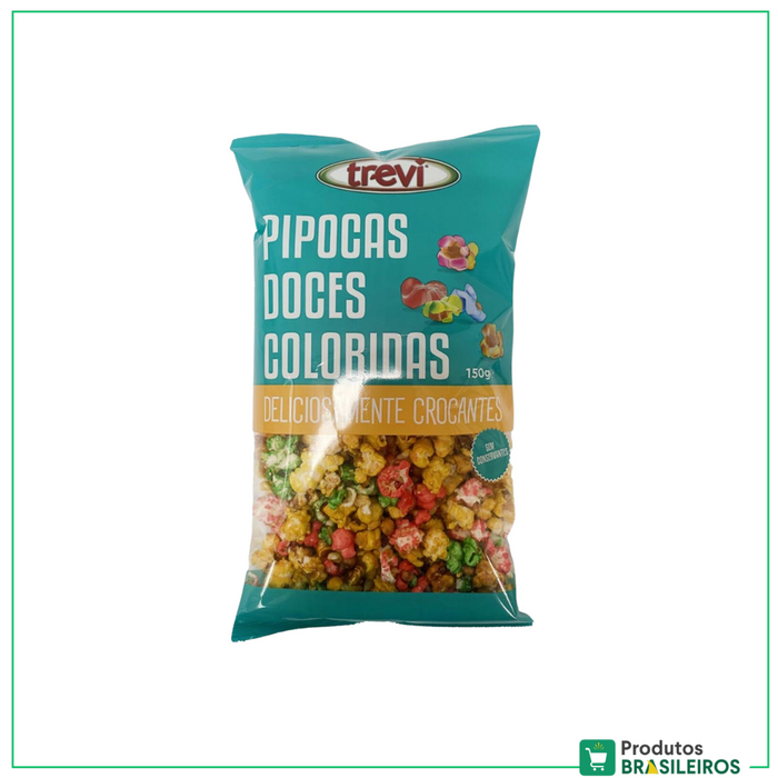 Pipoca Doce Coloridas TREVI - 150g - Produtos Brasileiros