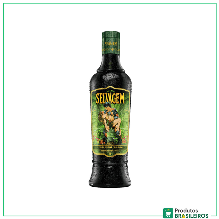 Catuaba Guarana e Marapuama SELVAGEM - 1L - Produtos Brasileiros