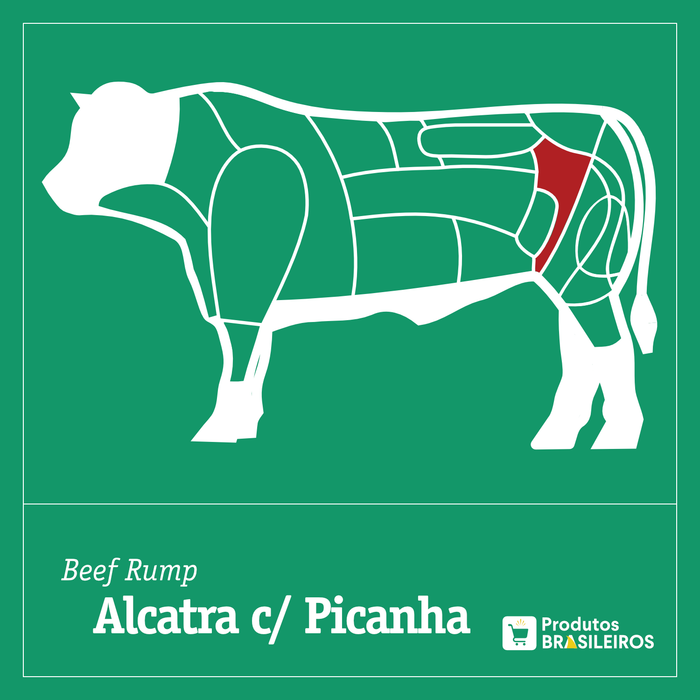 Alcatra com Picanha Australiana / AUS Rump (Kg) - Produtos Brasileiros