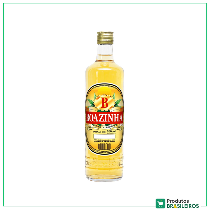 Cachaça BOAZINHA - 700ml - Produtos Brasileiros