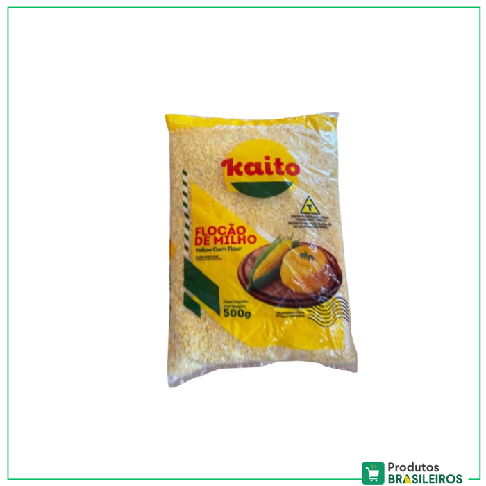 Flocão de Milho KAITO - 500g - Produtos Brasileiros