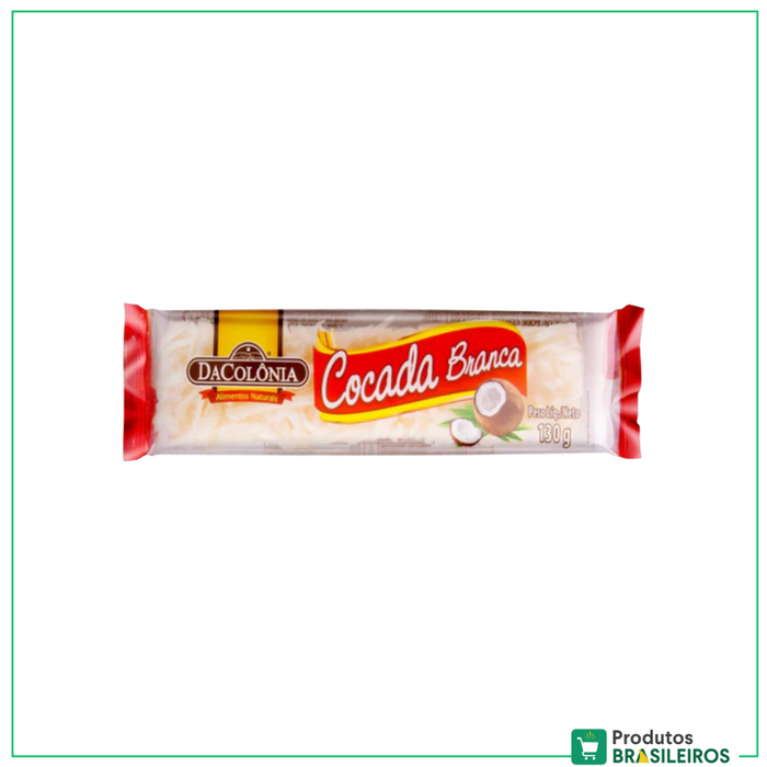 Cocada Branca DA COLONIA - 130g - Produtos Brasileiros