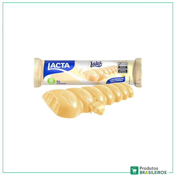 Chocolate Laka LACTA - 34g - Produtos Brasileiros
