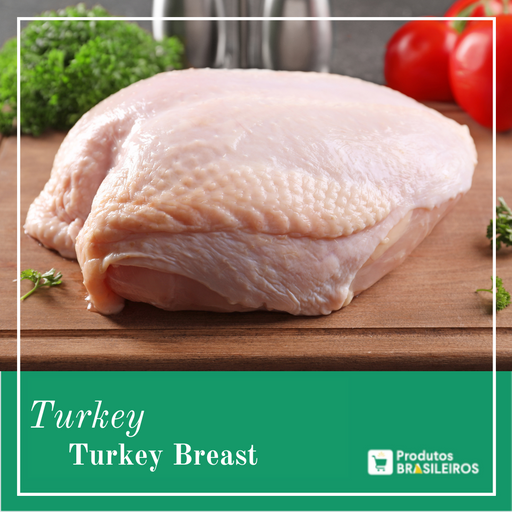 Peito de Peru Temperado - Turkey Breast (Aprox. 2.2kg)