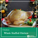 Frango Recheado c/ Farofa - Whole Stuffed Chicken Cornfed (Aprox. 2.7kg) - Produtos Brasileiros
