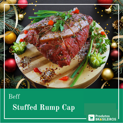 Picanha Virada Temperada e Recheada / Stuffed Rump Cap (Aprox. 2.5kg)