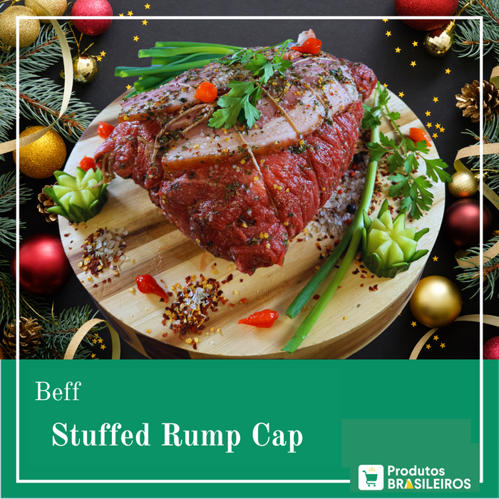 Picanha Virada Temperada e Recheada / Stuffed Rump Cap (Aprox. 2.5kg)