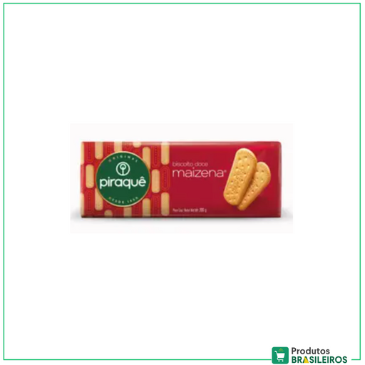 Biscoito de Maizena PIRAQUÊ - 175g - Produtos Brasileiros