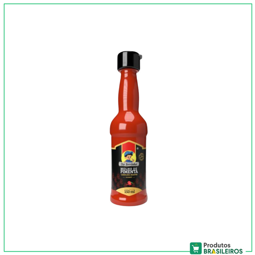 Molho de Pimenta Carolina DA TERRINHA - 150ml - Produtos Brasileiros