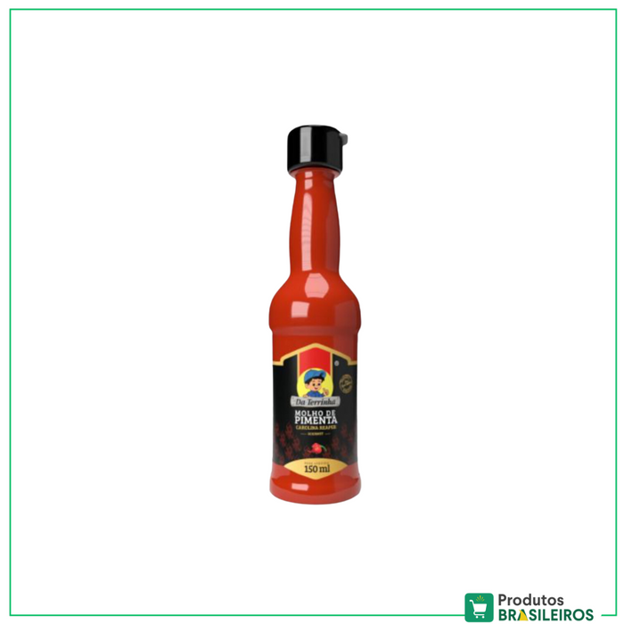 Molho de Pimenta Carolina DA TERRINHA - 150ml - Produtos Brasileiros
