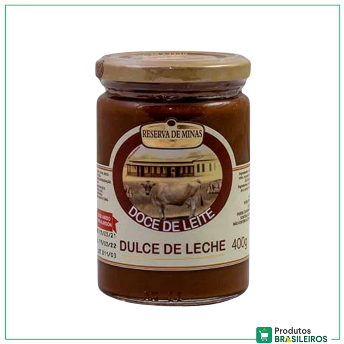 Doce de Leite RESERVA DE MINAS - 400g - Produtos Brasileiros