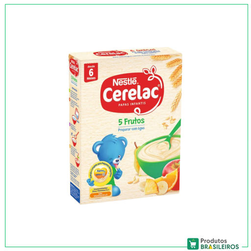 Cerelac 5 Frutos / 5 Fruits Cerelac NESTLÉ - 250g - Produtos Brasileiros