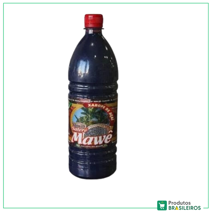 Xarope de Açaí / Açaí Syrup MAWÊ - 1L - Produtos Brasileiros
