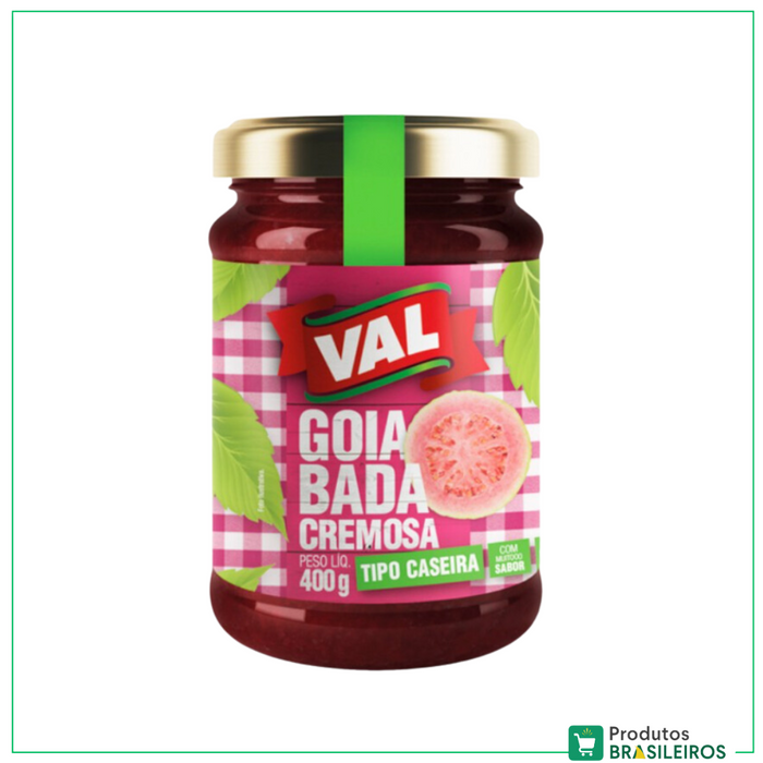 Goiabada Cremosa / Creamy Guava VAL - 400g - Produtos Brasileiros