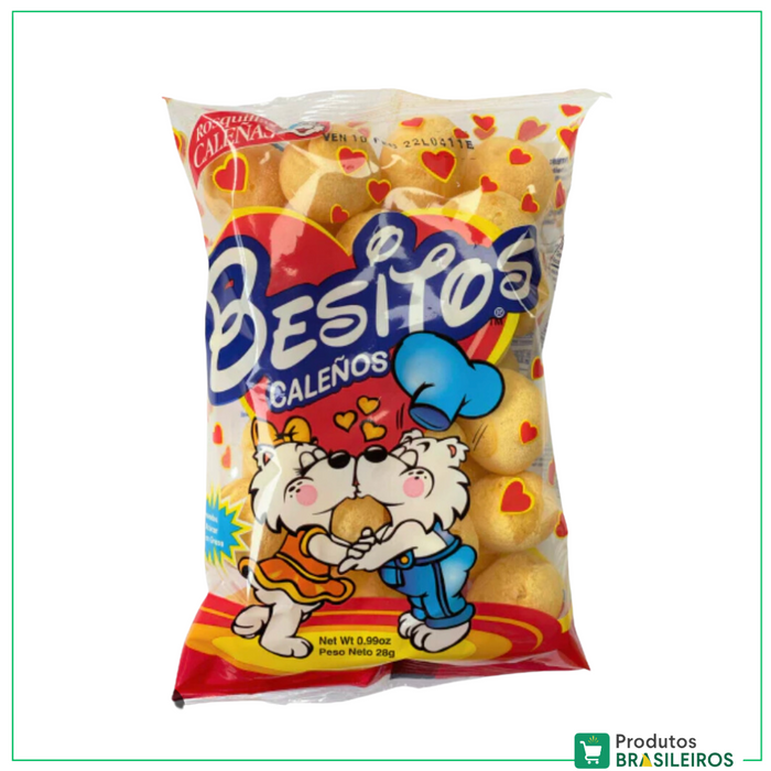 Beijinhos / Kisses CALEÑOS - 28g - Produtos Brasileiros