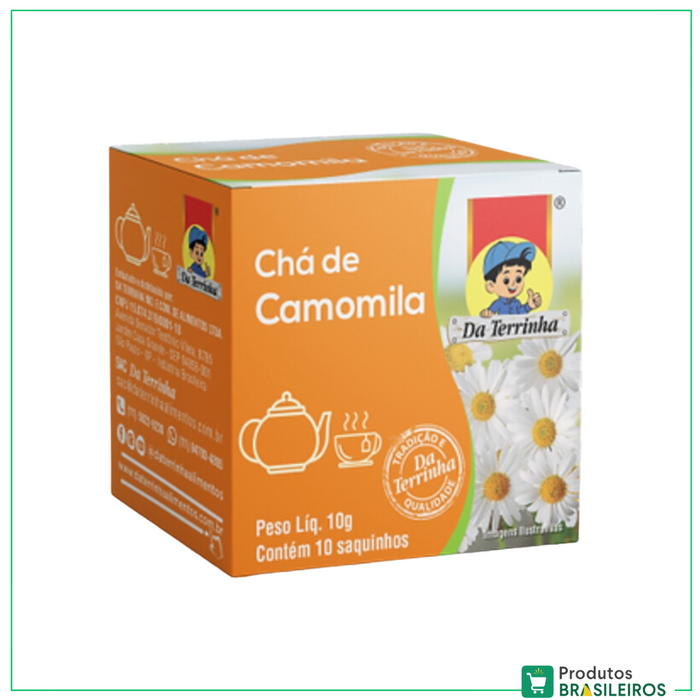 Chá de Camomila / Chamomile Tea DA TERRINHA - 10g - Produtos Brasileiros
