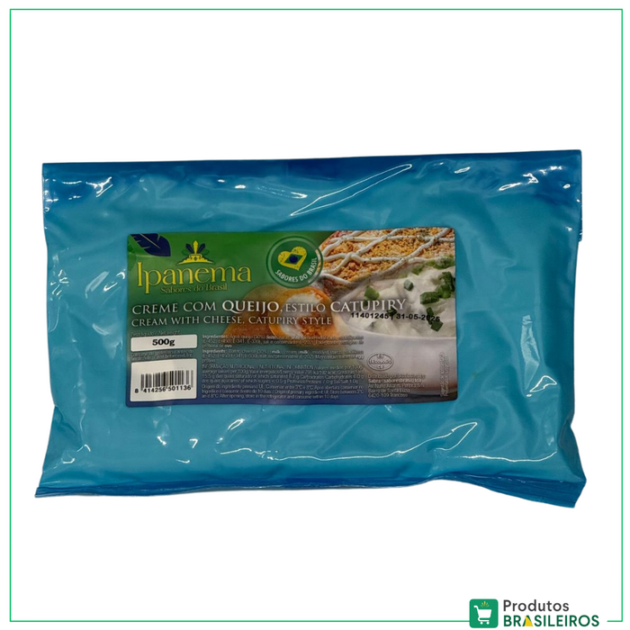 Queijo Creme Catupiry / Catupiry Cream Cheese IPANEMA - 500g - Produtos Brasileiros