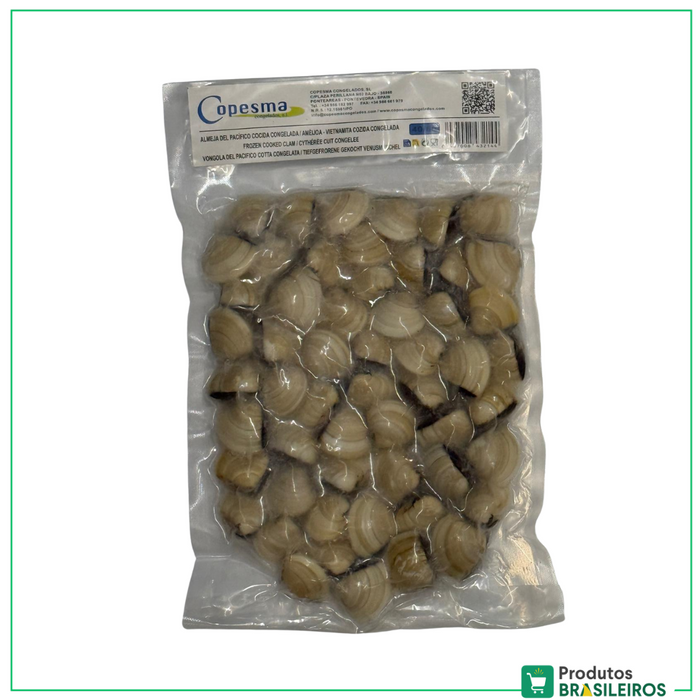 Ameijoa Branca / White Clam COPESMA - 1Kg - Produtos Brasileiros