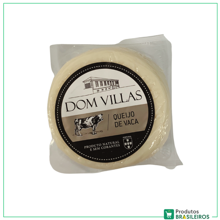 Queijo Curado de Vaca / Cow Cured Cheese DOM VILLAS - 190g - Produtos Brasileiros