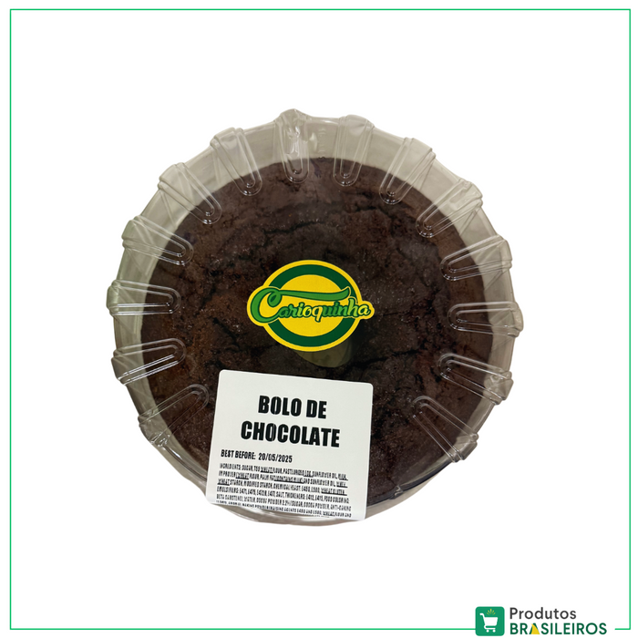 Bolo de Chocolate / Chocolate Cake CARIOQUINHA - 500g - Produtos Brasileiros