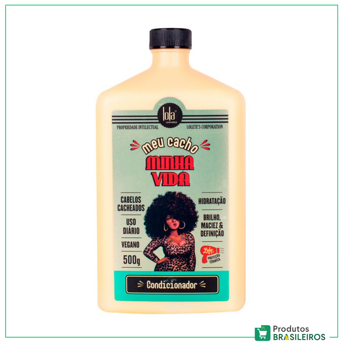 Condicionador Meu Cacho Minha Vida / Brazilian Conditioner LOLA - 500g - Produtos Brasileiros