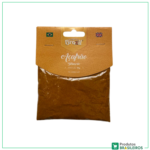 Açafrão / Turmeric TEMPEROS BRAZIL - 25g - Produtos Brasileiros