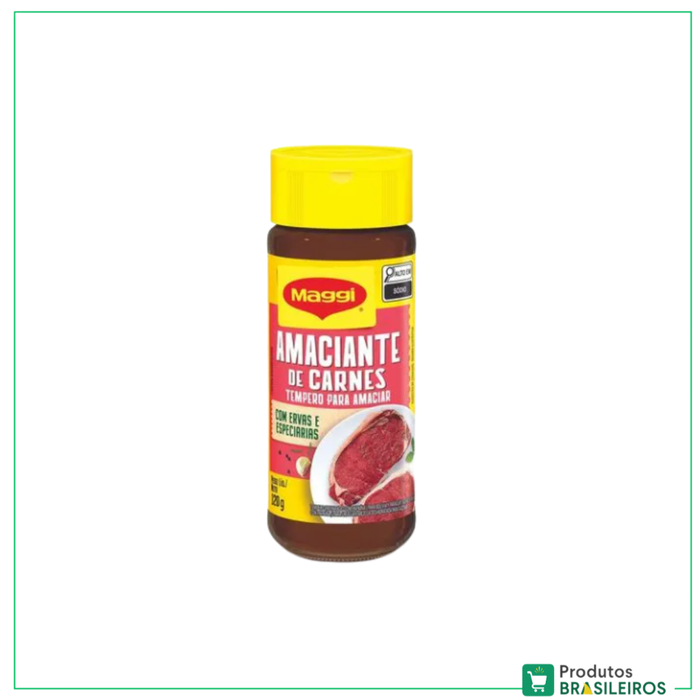 Amaciante de Carne / Meat Tenderizer with Seasoning MAGGI - 120g - Produtos Brasileiros