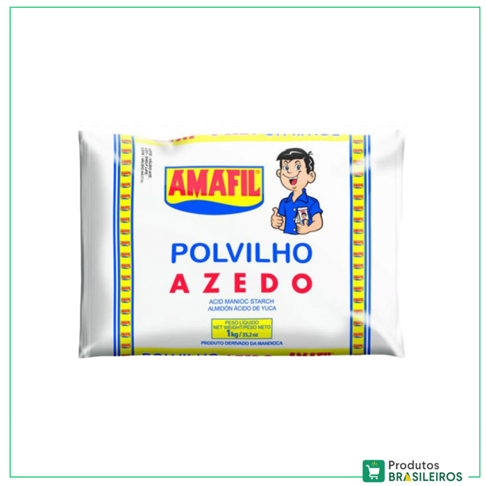 Polvilho Azedo / Sour Starch AMAFIL - 500g - Produtos Brasileiros