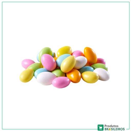 Amêndoas Lisa Coloridas / Almonds with Sugar Colours ASCENSÃO SILVA - 150g - Produtos Brasileiros