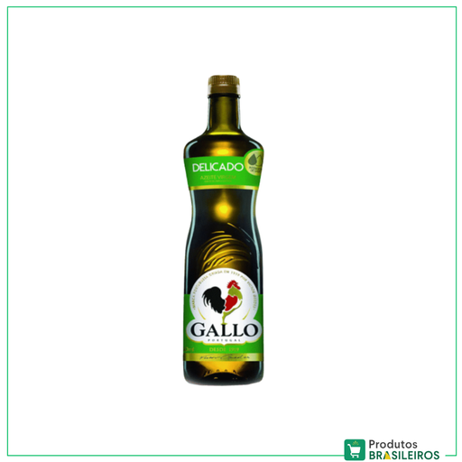 Azeite Virgem Delicado / Delicate Virgin Olive Oil GALLO - 750ml - Produtos Brasileiros