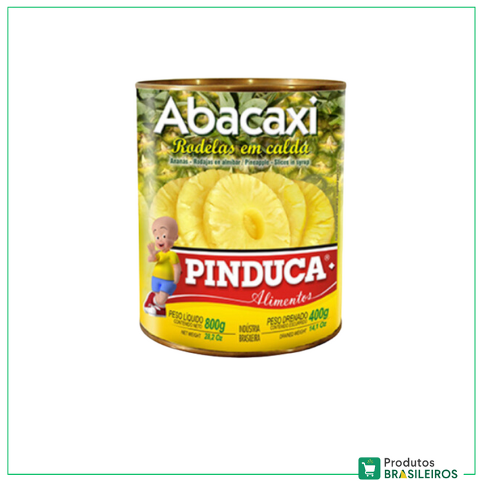 abacaxi em Caldas / pineapple in Syrup PINDUCA- 400g