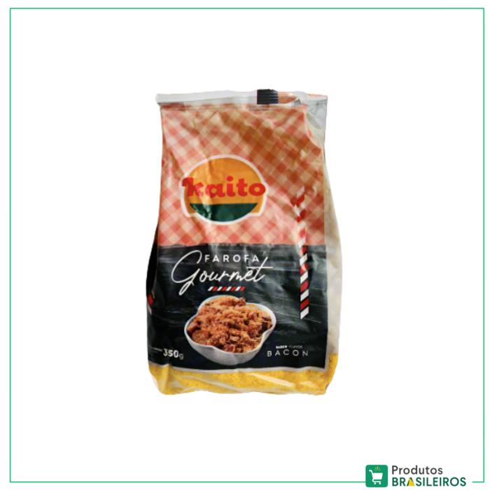 Farofa Gourmet Bacon / Bacon Gourmet Farofa KAITO - 350g - Produtos Brasileiros