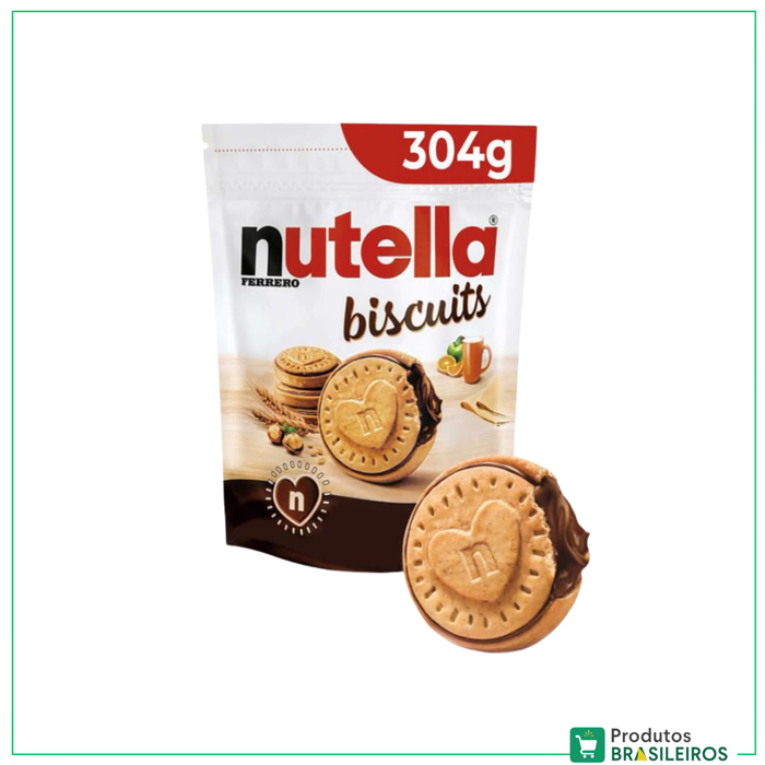 Biscoito Recheado de Nutella / Nutella Biscuits FERRERO - 304g