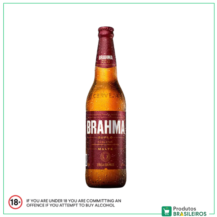 Cerveja Duplo Malte / Double Malt Beer BRHAMA - 600ml