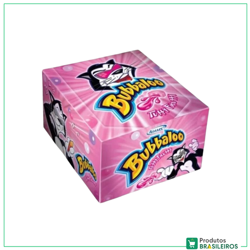 Chiclete de Tutti-Frutti / Tutti Frutti Chewing Gum BUBBALOO - 300g - Produtos Brasileiros
