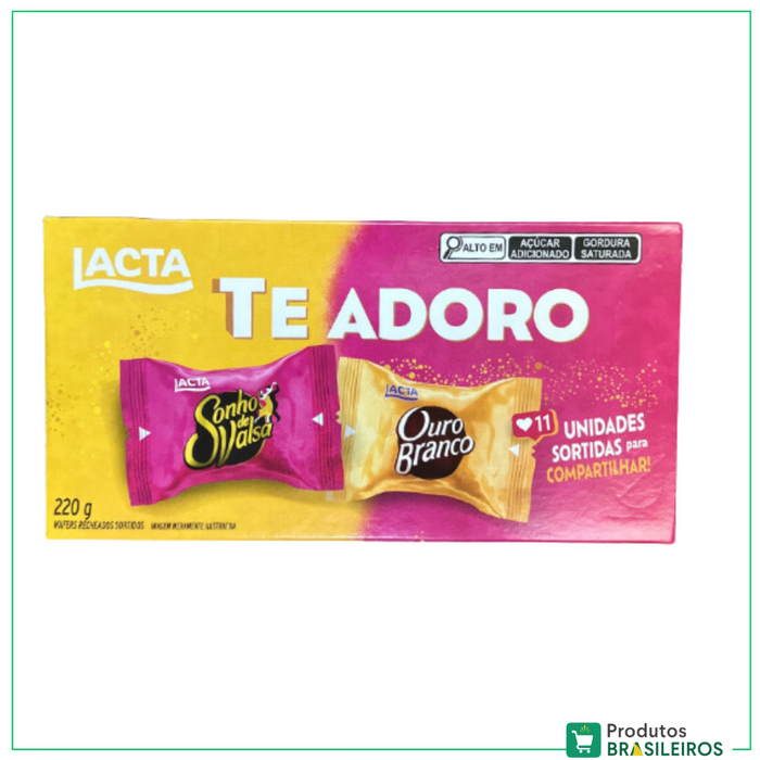 Bombom Te Adoro / Bonbon Te Adoro LACTA - 220g