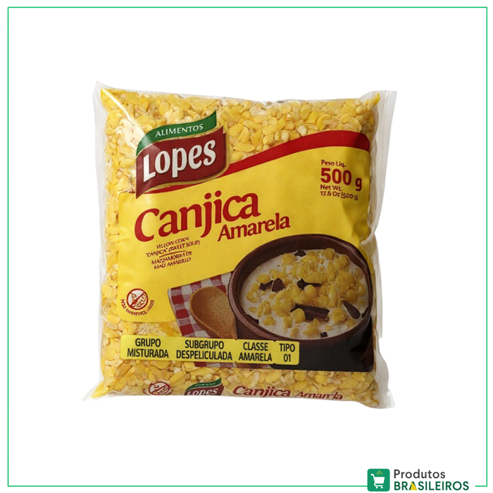 Canjica Amarela / Yellow Corn LOPES - 500g