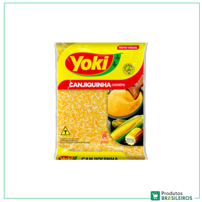 Canjiquinha Xerém / Ground Hominy YOKI - 500g - Produtos Brasileiros