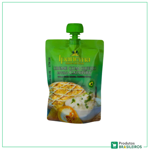 Queijo Creme Catupiry Bisnaga / Catupiry Cream Cheese Tube IPANEMA - 200g - Produtos Brasileiros