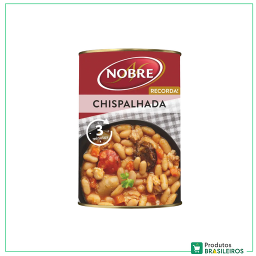 Chispalhada Lata / Chispalhada NOBRE - 420g - Produtos Brasileiros