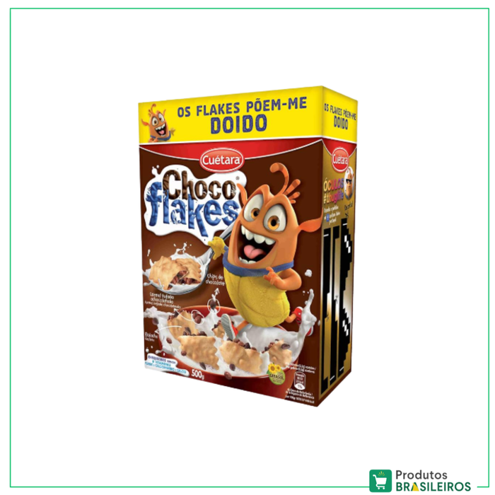 Cereal Choco Flakes / Choco Flakes Cereal CUÉTARA - 500g - Produtos Brasileiros