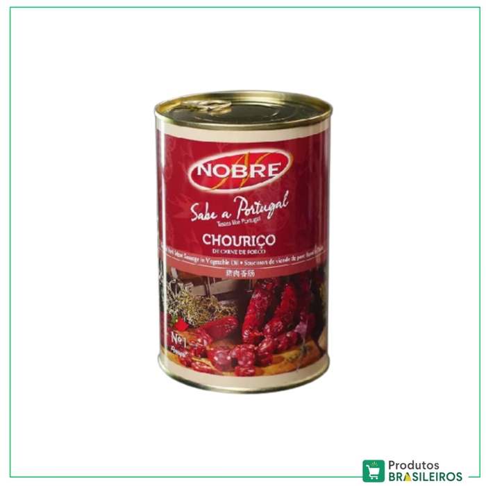 Chouriço em Lata / Chorizo NOBRE - 1.020Kg - Produtos Brasileiros
