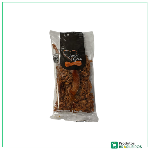 Cocada Preta / Black Coconut Candy AMOR COCO - 60g - Produtos Brasileiros