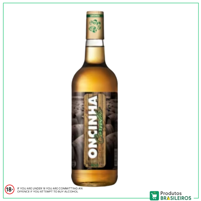 Cachaça de Carvalho / Oak Sugar Cane Spirit ONCINHA - 965ml