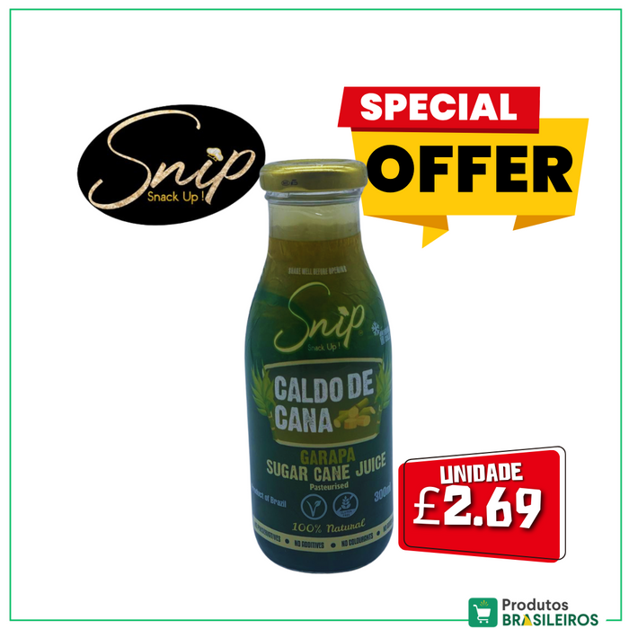 Caldo de Cana / Sugar Cane Juice SNIP - 300ml